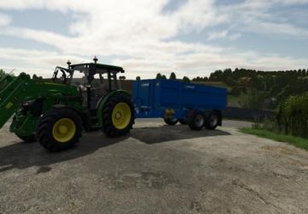 West Agricultural Trailer 10 tonверсия 1.0.0.0 для Farming Simulator 2025