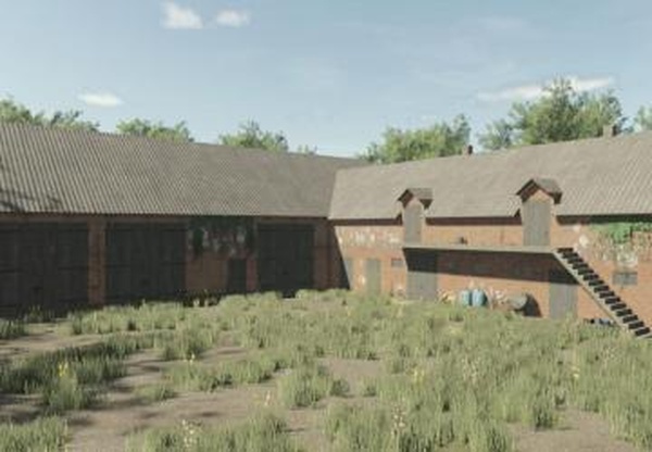 Buildings With Cowsверсия 1.0.0.0 для Farming Simulator 2025