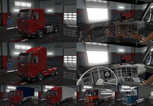 SCANIA 113 FIX and MIXверсия 1.1 для Euro Truck Simulator 2 (v1.32.x, - 1.34.x)