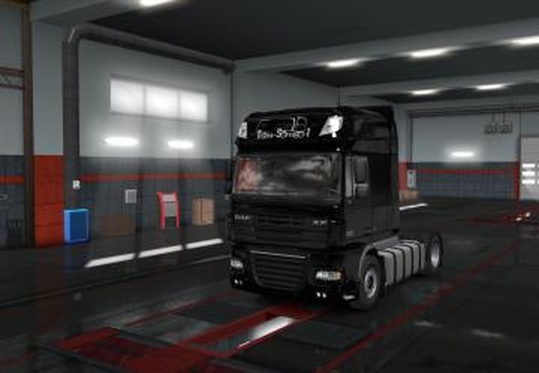Скин Trance service1 для DAF 105версия 1.0 для Euro Truck Simulator 2 (v1.32.x, 1.33.x)