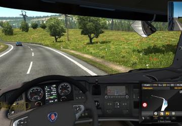 Новый GPS для всех грузовиковверсия 1.0 для Euro Truck Simulator 2 (v1.32.x, 1.33.x)