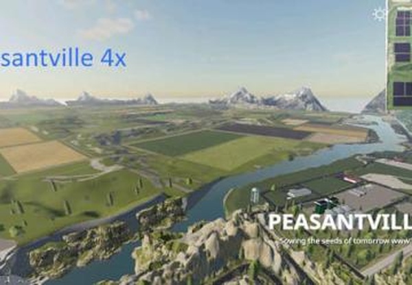Карта «Peasantville 4x»версия 1.0.0.0 для Farming Simulator 2019 (v1.5.х)