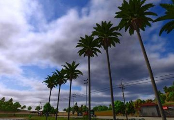 Palm tree packверсия 1.0.0.0 для Farming Simulator 2025