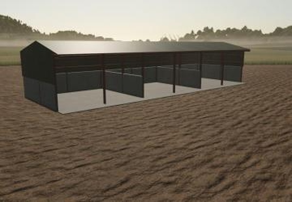 British Cattle Shedsверсия 1.0.0.0 для Farming Simulator 2025