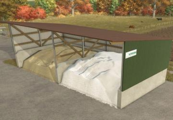 Bulk Material Warehouseверсия 1.0.0.0 для Farming Simulator 2025