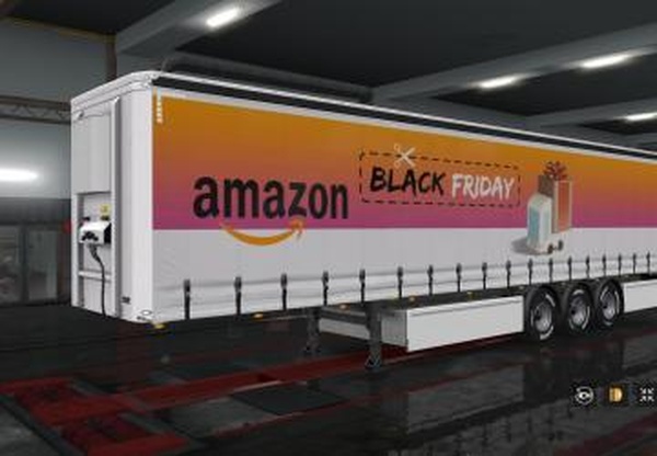 Скин «Amazon» для своего прицепаверсия 1.0 для Euro Truck Simulator 2 (v1.32.x, 1.33.x)