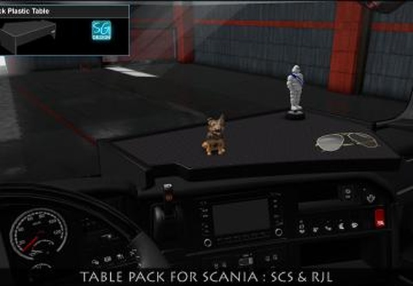 Scania Table Packверсия 1.0 для Euro Truck Simulator 2 (v1.32.x)