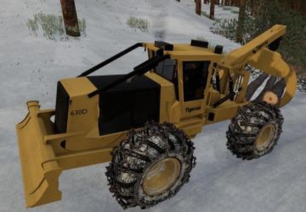 Tigercat 630D Skidderверсия 1.0.0.0 для Farming Simulator 2019