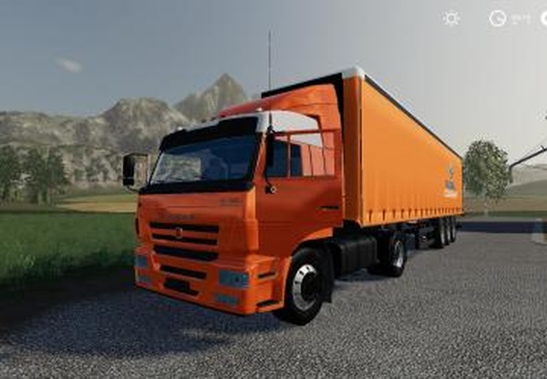 Камаз 5460версия 1.0 для Farming Simulator 2019 (v1.5.3.1)