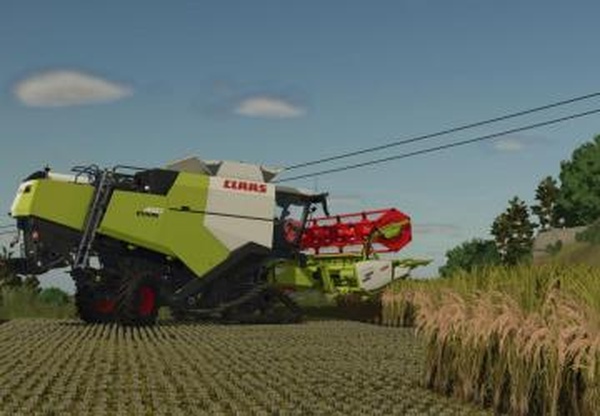 Claas Evion 450 Riceверсия 1.0 для Farming Simulator 2025