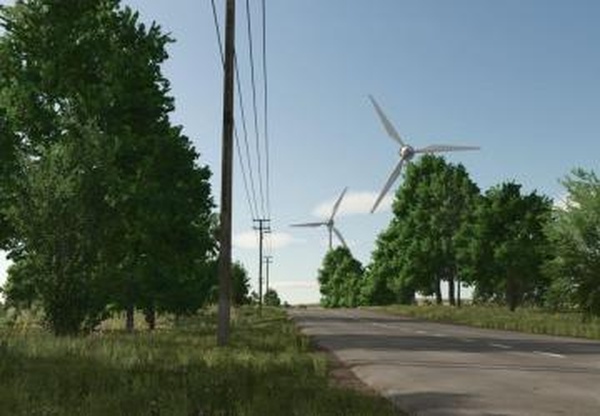 Windturbine Packверсия 1.0.0.0 для Farming Simulator 2025