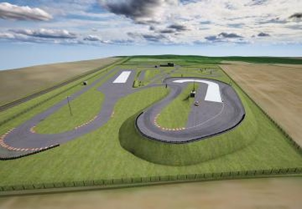 Карта «Kuršėnai (Driftiškės) - Lithuania drift circuit»v1.2 для Assetto Corsa