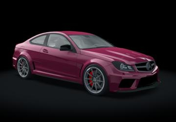 Mercedes C63 AMG Black Series ’12версия 1 для Assetto Corsa