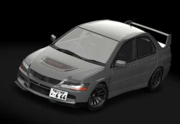 Mitsubishi Evo 9 Street Demon Eliteверсия 1 для Assetto Corsa