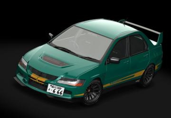 Mitsubishi Evo IX Street Demonдля Assetto Corsa