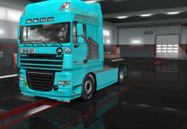 Скин GARNI для DAF XF 105версия 1.0 для Euro Truck Simulator 2 (v1.27.x, - 1.32.x)