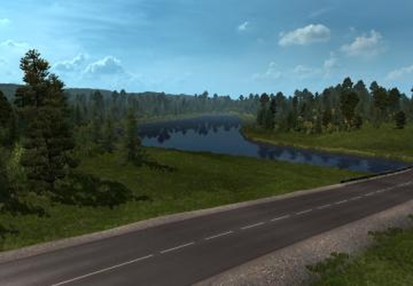 Дополнение к карте ProMods+RusMapверсия 1.0 для Euro Truck Simulator 2 (v1.32.x)