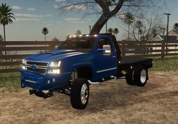 Chevy 3500 Flatbedверсия 1.0.0.0 для Farming Simulator 2019 (v1.5.x)
