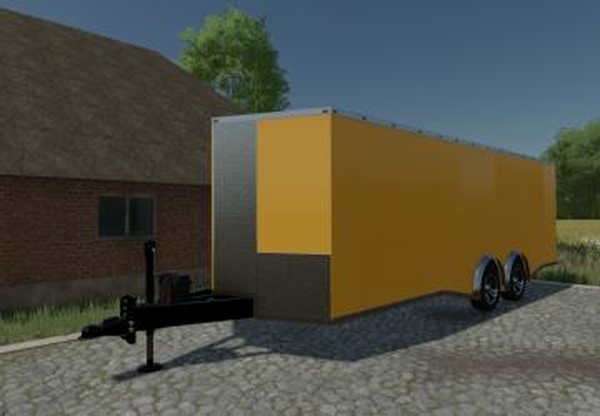 Enclosed Trailer 24ft 2022версия 1.1 для Farming Simulator 2022 (v1.8x)