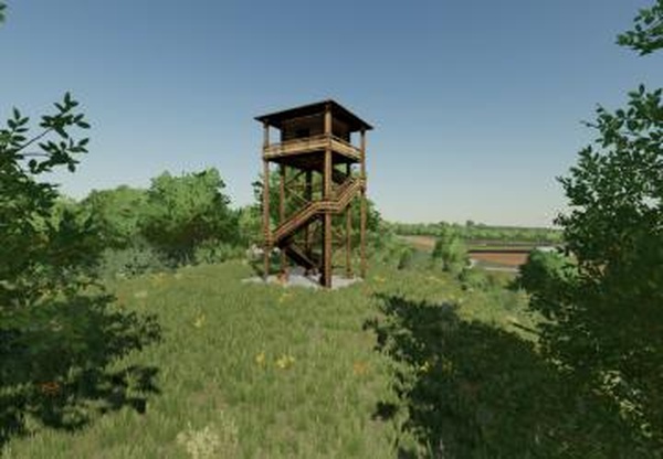 Wood Towerверсия 1.0.0.0 для Farming Simulator 2022