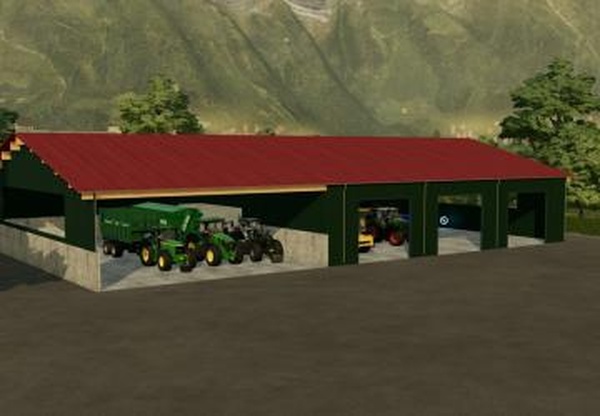Machineshed With Workshopверсия 1.0.0.0 для Farming Simulator 2022