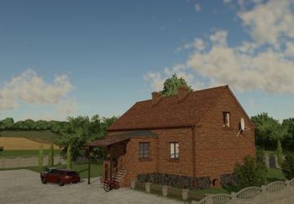 Brick Farmhouseверсия 1.0.0.0 для Farming Simulator 2022