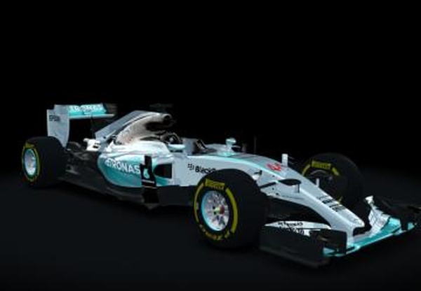 Mercedes W06 ’15для Assetto Corsa