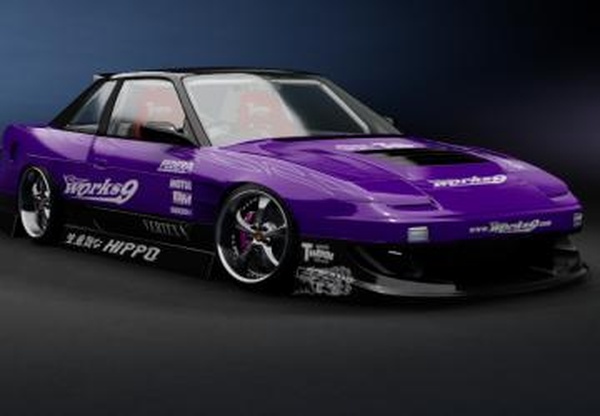 Nissan 240sx MSKFactory X Streetstyle oneviav1.1 для Assetto Corsa