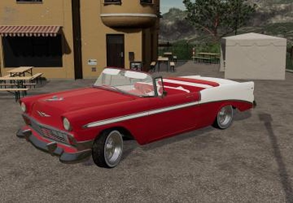 Chevrolet Bel Air Convertible 1956версия 1.0.0.0 для Farming Simulator 2019 (v1.5.x)