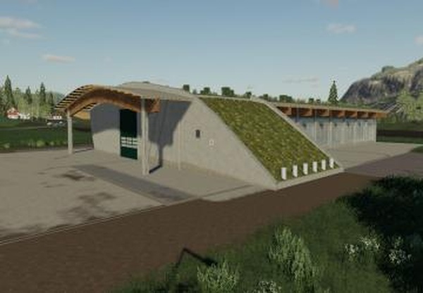 RoofGreenHallверсия 1.1.0.0 для Farming Simulator 2019 (v1.5.х)