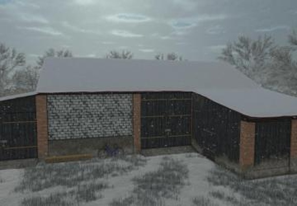 Barn With Garageверсия 1.0.0.0 для Farming Simulator 2025