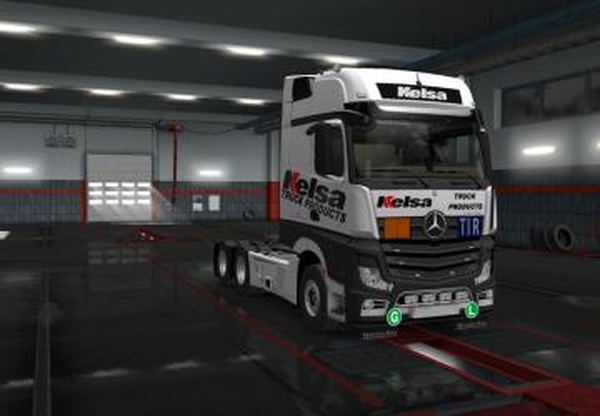 Mercedes Actros MP4 Editedверсия 1.0 для Euro Truck Simulator 2 (v1.32.x, - 1.34.x)
