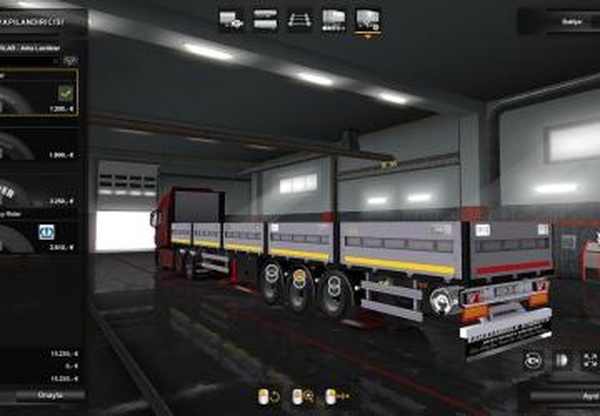 Kassbohrer Trailerверсия 1.0 для Euro Truck Simulator 2 (v1.32.x, - 1.34.x)