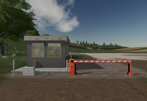 Security Boothверсия 1.0.0.0 для Farming Simulator 2019 (v1.5.x)