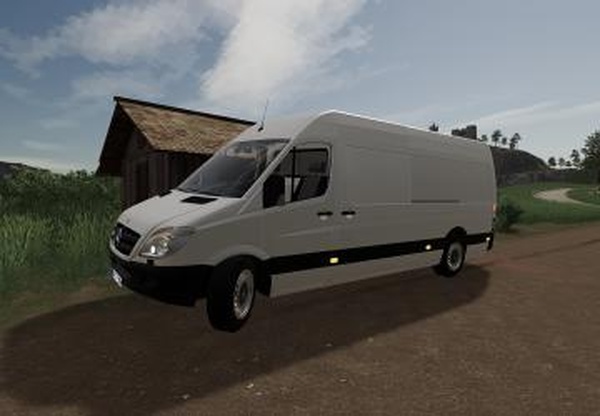 Mercedes-Benz Sprinterверсия 1.0.0.0 для Farming Simulator 2019 (v1.5.x)