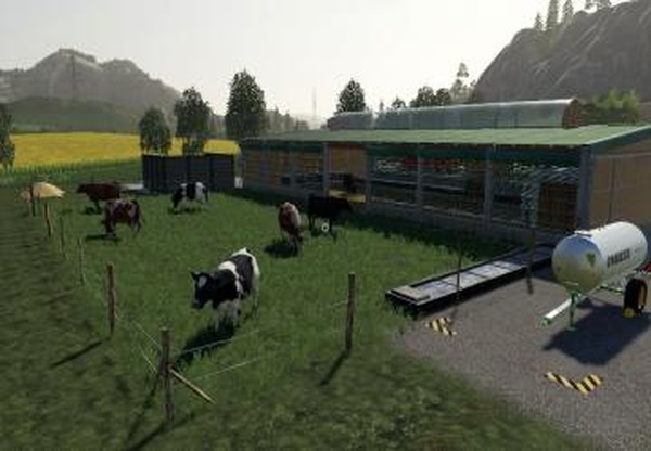 Cowbarnверсия 1.1.0.0 для Farming Simulator 2019 (v1.5.х)