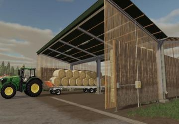 HayWarehouseверсия 1.1.0.0 для Farming Simulator 2019 (v1.5.х)