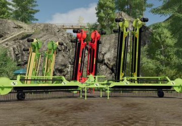 Lizard Front Windrowerверсия 2.0.0.0 для Farming Simulator 2022