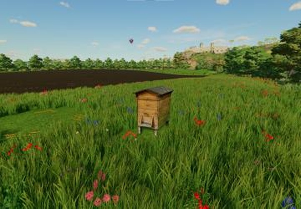 Wooden Hive For Beesверсия 1.0.0.0 для Farming Simulator 2022