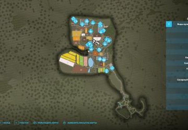 Карта «Selendra»версия 1.0.0.0 для Farming Simulator 2022 (v1.8x)