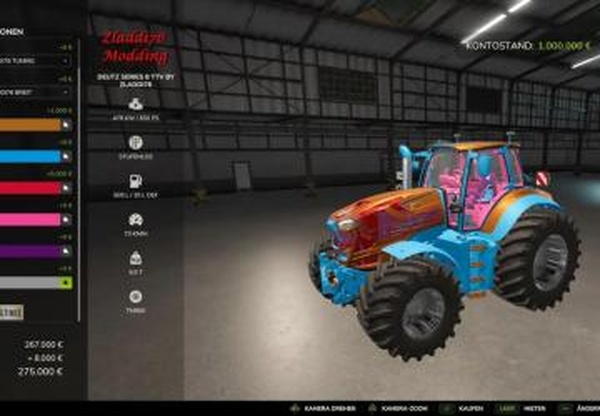 Deutz Series 8 TTV Editверсия 1.0.0.0 для Farming Simulator 2025