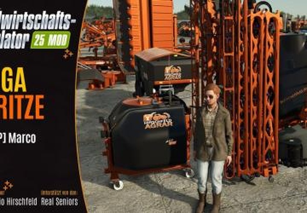 Hardi Mega 1200 EDITверсия 1.0.0.0 для Farming Simulator 2025