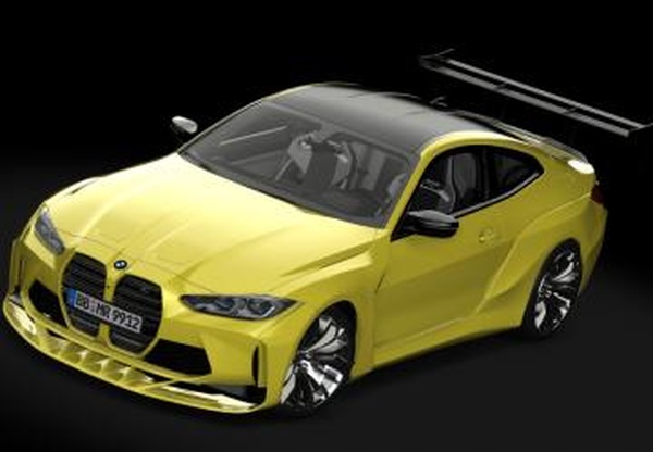 BMW M4 Competition G82 Coupe 2021Kit Core Designv1.00 для Assetto Corsa