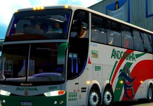 Marcopolo Paradiso G6 DD 8x2версия 1.0 для Euro Truck Simulator 2 (v1.31.x, 1.32.x)