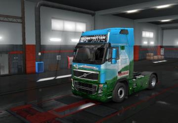 Скин «Моршинская» для Volvo FHверсия 1.0 для Euro Truck Simulator 2 (v1.32.x)