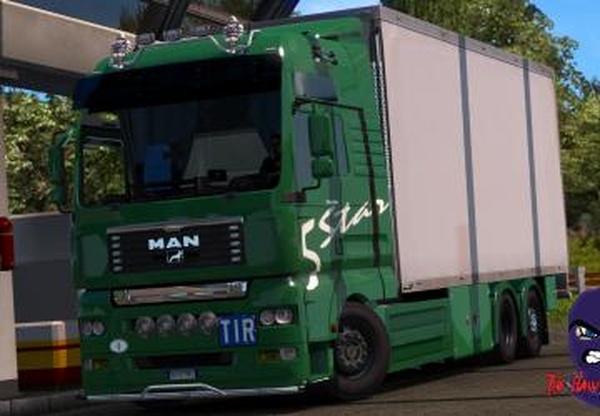 Man TGA Tandem Chassis + Tuningверсия 1.0 для Euro Truck Simulator 2 (v1.32.x)