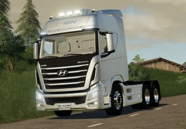 Hyundai Xcient Nonperformверсия 1.0 для Farming Simulator 2019 (v1.5.x)