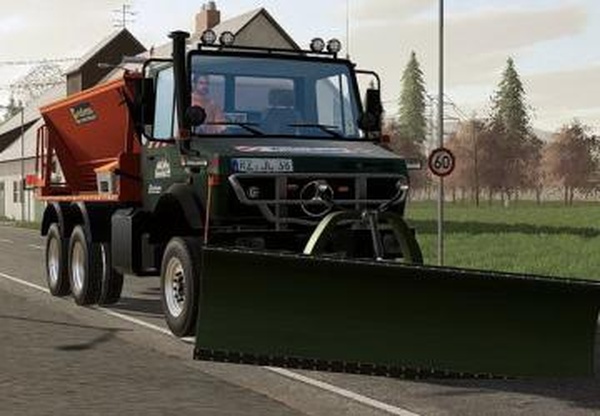 Winter Service Unimog 2450 6x6версия 1.0.0.0 для Farming Simulator 2019 (v1.5.х)
