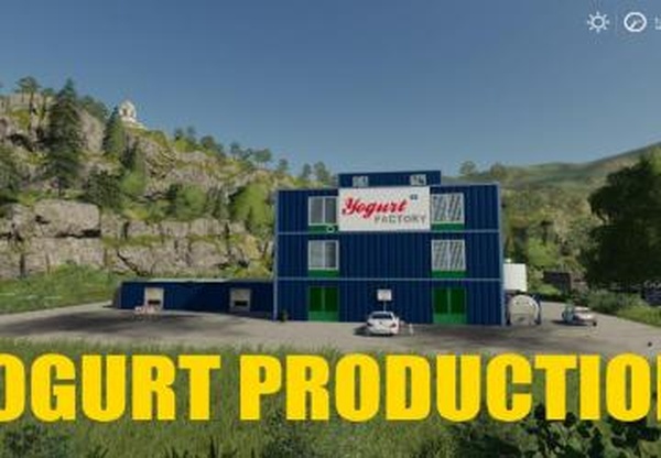 Yogurt Productionверсия 1.0.0.0 для Farming Simulator 2019 (v1.5.х)