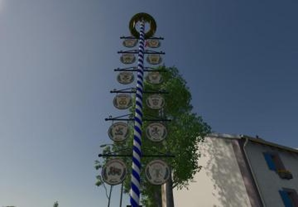 Bavarian maypoleверсия 1.0.0.0 для Farming Simulator 2025